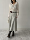 Nosh Yang V-neck Loose Fit Knit