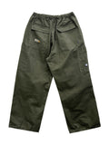 Patched Cotton American Casual Pants