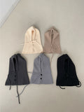 Button Knit Balaclava