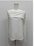 Melo Ribbed Off-Shoulder T-Shirt