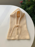 Button Knit Balaclava