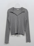 PB Open Collar Cardigan T-shirt