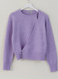 [Premium] Loe Diagonal Wrapping Knit
