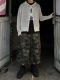 Mash Hood Knit Zip-Up