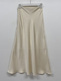 Satin Mermaid Long Skirt