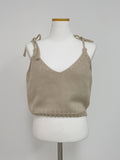Something Crop Knit Bustier