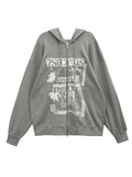 Unisex Seconds Hood Zip-Up