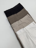 [unisex] Chino Belted Cotton Wide Pants