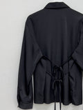 Satin Strap Loose Fit Blouse