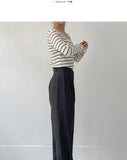 Jane Bjo High Waist Wide Slacks