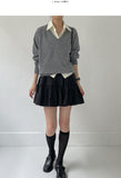 Baer Wool V-Neck Loose-Fit Knit
