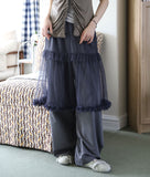 Matty chiffon skirt pants
