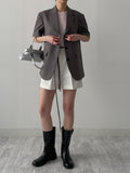 Popcorn Whole Garment Half Knit