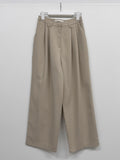 Kendil Two-Tuck Wide Slacks