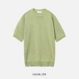 Linen Like Loose Half Knit