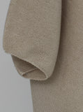 [Premium] Whole Garment Ariere V-neck Linen Knit