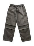 Patched Cotton American Casual Pants