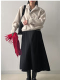 Snap Anorak Fleece Sweatshirt