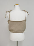 Something Crop Knit Bustier