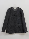 Vivi loose fit half tweed jacket