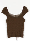 Luca Lace Short Sleeve Tee