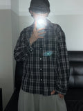 Ku Linen Blicket Check Shirt