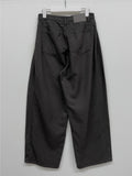 744 Tencel pleated wide pants