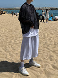 Summer Cutting Mesh Knit