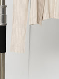 [Premium] Issey Pleats Sleeveless & Cardigan Set-up