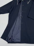 Captain Hood Neck Trench Coat