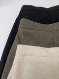 Shear Wool H-line Long Skirt