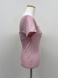 Rie RIb Square Neck Short Sleeve T-Shirt