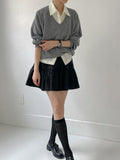 Baer Wool V-Neck Loose-Fit Knit