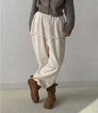 Color Brushed Jogger Training Pants