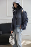 Argyle snap boucle jacket