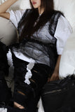 Over Damaged Grunge Pants