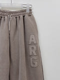 [unisex] Numbering Pigment Wide Training Pants