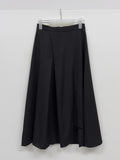 Lander Unbalanced Flare Skirt