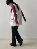 Stripe Warmer Turtleneck T-Shirt