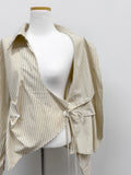 Pino Wrap Shirring Shirt