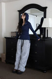 Two tone dumble pants