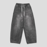 SA Washed Balloon Banding Denim
