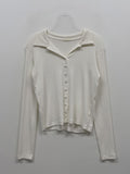 PB Open Collar Cardigan T-shirt
