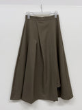 Lander Unbalanced Flare Skirt