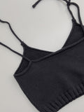 Something Crop Knit Bustier