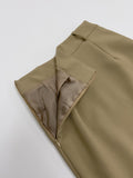 Chilia H-Line Slit Long Skirt