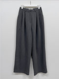 Kendil Two-Tuck Wide Slacks