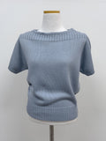 Delu Round Half Knit