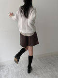 Mohair See-Through Overfit Knit