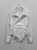 Loke Wrap Shirring Shirt